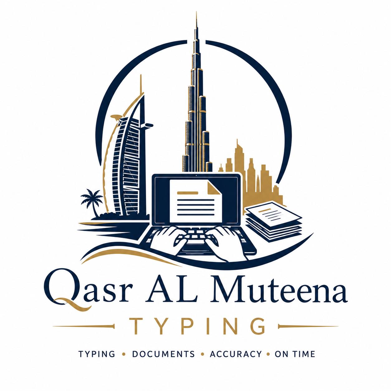 QASR AL MUTEENA  TYPING